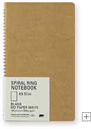 A5 Slim Blank MD Paper White / 無罫 MDホワイト A5 Slim Blank MD Paper White / 無罫 MDホワイト