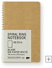 A6 Slim Blank MD Paper White / 無罫 MDホワイト A6 Slim Blank MD Paper White / 無罫 MDホワイト