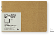 B6 Blank MD Paper White / 無罫 MDホワイト B6 Blank MD Paper White / 無罫 MDホワイト